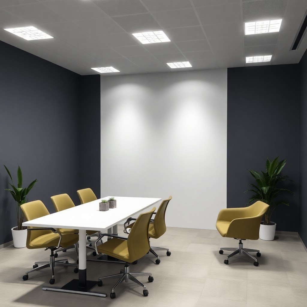 Современный офис LaserPerf в Берлине с открытым пространством для работы и креативных встреч